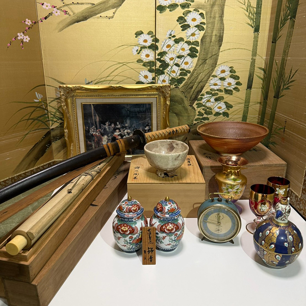 日本の古い陶器