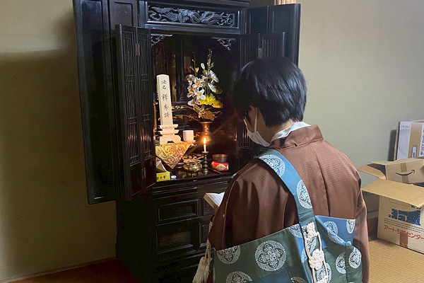 日本家屋の仏壇